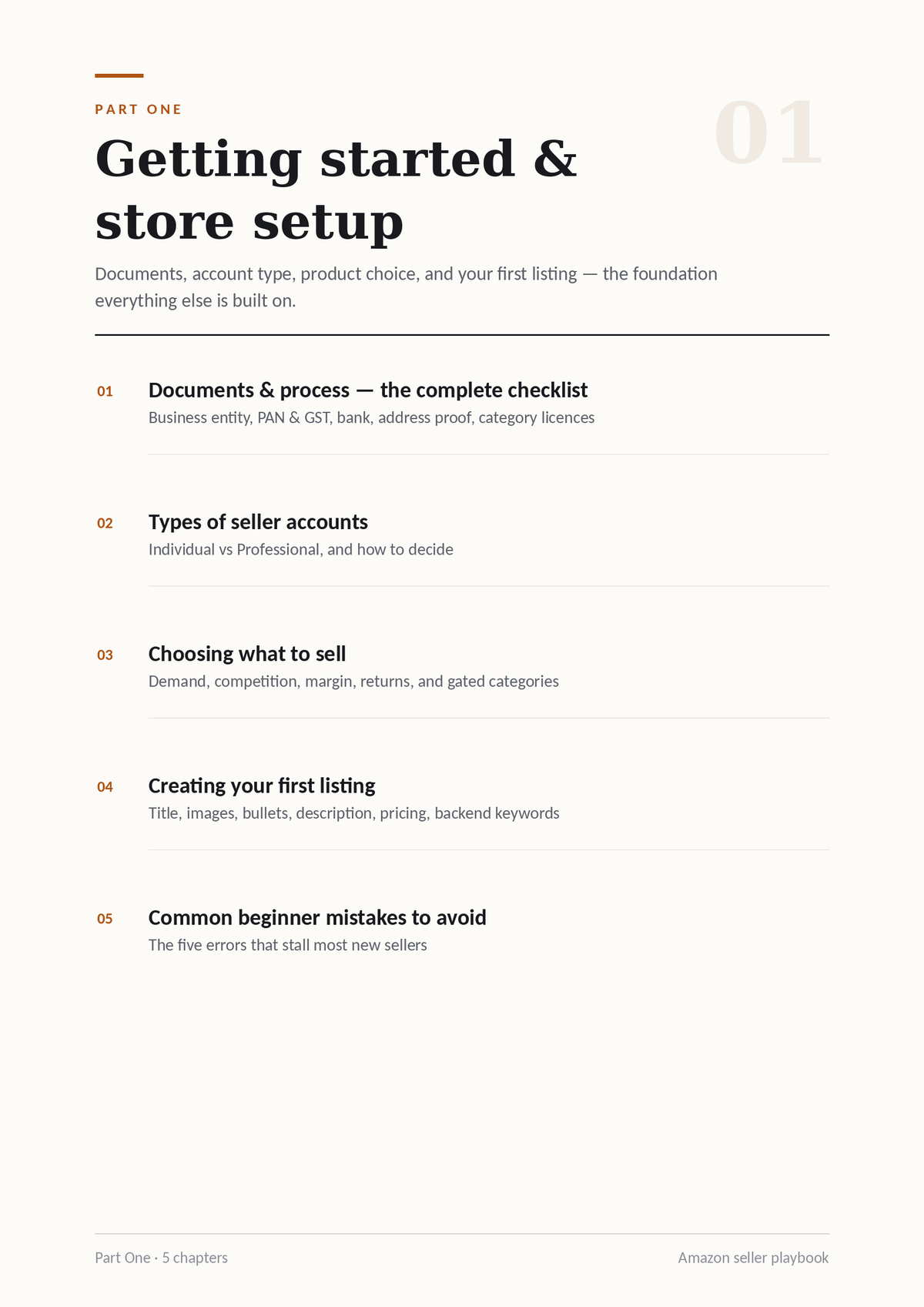 Amazon: Part-01 Understanding the Basics